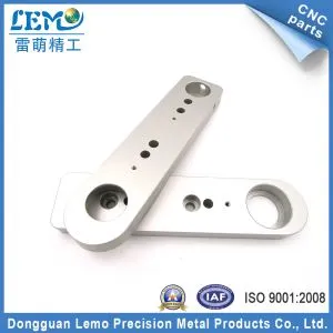 High Bloic Alúmanam Ardchaighdeáin Le Clear Crua Anodized Déanta CNC Milling